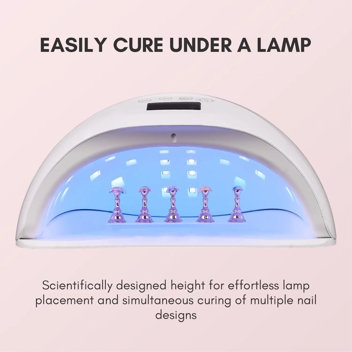 Nail Stand for Nails Art Display Practice Nail Holder for Painting Nails Stand for False Nail Press On Designs Magnetic Fake Nail Holder For Home DIY Salon Supplies Acrylic Nail Art (Tape Not Included, Must Be Purchased Separately) [Sold 703 units]