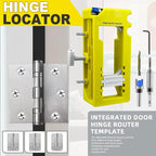 Door Hinge & Door Latch Installation Hardware Tool Kit, Hinge Mortise Template, Easy To Install & Use Chisel Sets, DIY Tools, Suitable for Woodworking Projects, Woodworking DIY [Sold 731 units]