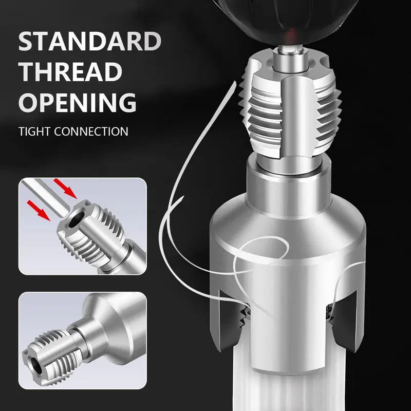 Water Pipe Opener New 1/2+3/4 PPR Water Pipe Inner and Outer Wire Integrated Opener Inner Hole Thread Tapping Wire,Hand tool Domestic water pipe internal and external wire opener  [Sold 709  units]