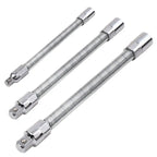 1/2 Inch 35cm Multifunctional Socket Wrench Set - 3 Bendable Shafts, Wrench Extender, Connecting Rod - Car Repair Tools for Car Repairs, Nuts/Pipes, Torque Range Use, Father's Day Gifts（1,000+ sold）