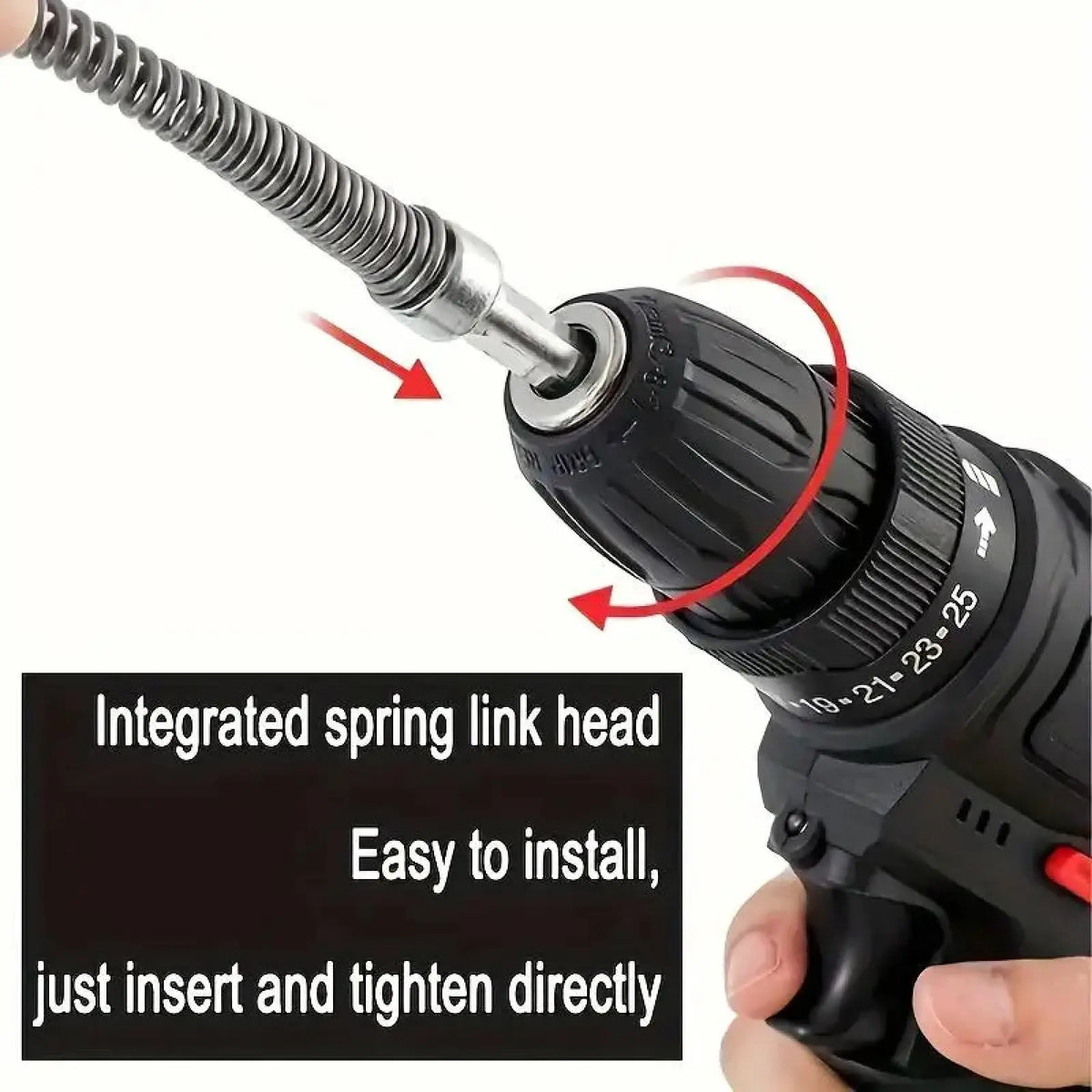 Electric Pipe Dredging Device without Machine, 1 Count Toilet Clog Dredging Tool, Kitchen Sewer Dredging Tool, Bathroom & Toilet Cleaning Supplies, Plumbing Tool [Sold 728 units]