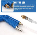 Heavy-Duty Industrial Pneumatic Air Blow Gun, Metal Mechanic Tool for Narrow Spaces, Engine Compartment & Mechanical Interior Cleaning Degreaser Sprayer