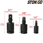 Universal Pneumatic Joint, Wrench Socket Adapter Universal Wrench Extension High Hardness For Electric Pneumatic Forging Wrench Extender Tool（1,000+ sold）