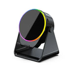 Dohelly 5 IN 1 Wireless Induction Audio Bluetooth Speaker, 360° Rotation Stand with LED, Universal Speaker Stands for Surround Sound&Charger,Portable Desktop Stand Gift for Home, Shower, Outdoors, Travel.,back to school,back to school haul