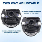 SnapFixMate Adjustable Oil Filter Wrench Universal Oil Filter Removal Tool 1/2'' Drive Cap Style  New Update Oil Filter Tool Perfect Fits Small Medium-sized Spin-on Oil Filters (60mm-80mm)