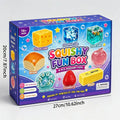 8-Piece Set Box Malt Sugar Stress Relief Fidget Toys, Sensory Bundle, Creative Slow-Return Squishy, Party Gift, 8 Different Styles