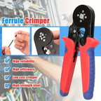 Multifunctional Wire Terminal Crimping Tool, 1 Set Wire Crimping Tool Kit, Wire Crimping Tool Kit with Box, Vlogging Kit, Heavy Duty, Wirepliers, Hand Tools & Dealsforyoudays