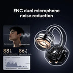 C03 Clip-On Bluetooth 6.0 Open-Ear Wireless Headphones - DT6.0 Pulse Directional Tech, 360° ACS Panoramic Audio, IPX5 Water Resistant, Call Control, Comfortable Fit for Sports, Multi-Device Compatible [Sold 583 units]