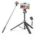 Smartphone Selfie Stick with Wireless Remote, Upgraded Stable Cellphone Tripod Stand, Tech Accessories for iPhone 17/16/15/14/13 & Mobile Devices, Cool Gadgets for Travel Tripod Standing Photo