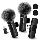 Mini Wireless Lavalier Microphone for iPhone/Android Smartphones,Portable USB-C Lapel Mic for Audio/Video Recording,Plug-and-Play Wireless Microphone for Live Streams,Interviews,Teaching,Vlog,YouTube,Tiktok,USB-C Mics, Abs, Accessories