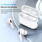 TWS Wireless Earbuds Bluetooth 5.3 ANC Noise Cancelling HiFi Stereo Low Latency Earphones for iPhone & Android