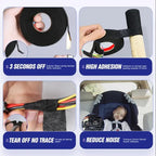 15 m High-Temperature-Resistant Flame-Retardant Waterproof Insulation Tape, Velvet Wire Cable Electrical Insulation Tape, Adhesive Tape