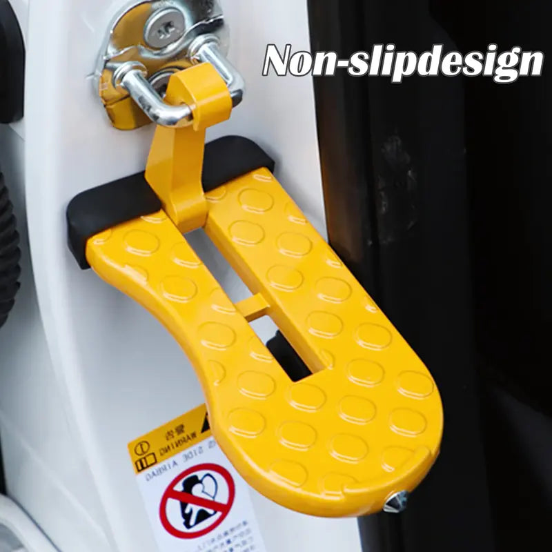 1 Count SUV Roof Step Assist, Requires no Tools to Install—Just Hook it onto the Door Latch Quickly, Gives a Steady Support to Load and Unload Luggage Effortlessly  [Sold 1000+ units]