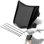 Front Number Plate Holder for E Bike - Thick PP Plastic License Plate with Zip Ties, Universal for Surron Light Bee S/X, Talaria Sting MX3 MX4, Yozma IN10, Ridstar Q20, Super73 E-Ride Pro   [Sold 1000+ units]