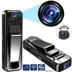 Mini Body Camera with IR Night Vision and 180° Rotating Lens Portable Sport DV Camcorder for Travel Vlogging Cycling Hiking Outdoor Adventures Wearable Video Recording Camera（sold：969）