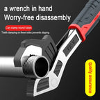 Multifunctional Self-locking Wrench, 8 Inch Pipe Flexible Wrench, Quick-Opening for Water Heating Pipes, Plumbing Repair Wrench, Adjustable Pipe Wrench, Pipe Wrench Set [Sold 617 units]