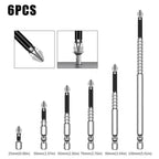 6PCS K5 Anti Slip Bit, Set Bit Obeng K5 Impact Resistant Non Slip Bit, Batang Hex 1/4 Inci High Magnetic Screwdriver Drill Bit Set, Anti-Slip Ph2 Impact Driver Set, Non Slip Screwdriver Bits High Magnetic Lifesparking Drills Bits（1,000+ sold）