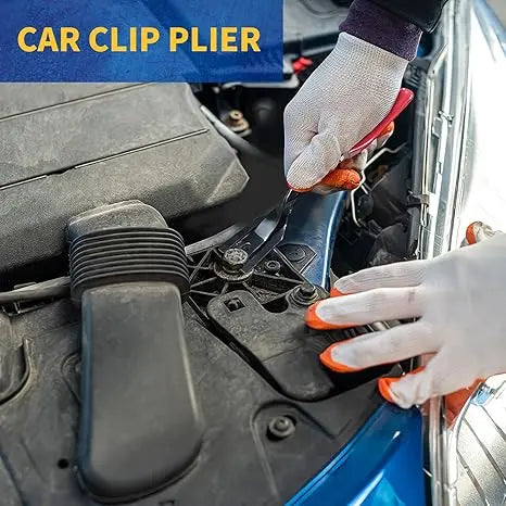3 Pcs Auto Clip Pliers Set and Fastener Remover, Car Trim Rivet Removal Pry Tool Repair Kit with Storage Bag for Automotive Door Panel