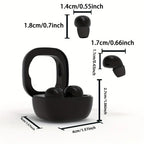 Invisible Sleep Headphones Sleep Earbuds for Side Sleepers Sleepbuds Comfortable Noise Blocking Bluetooth 5.3 Wireless Headphones for Sleeping Driving hifi stereo