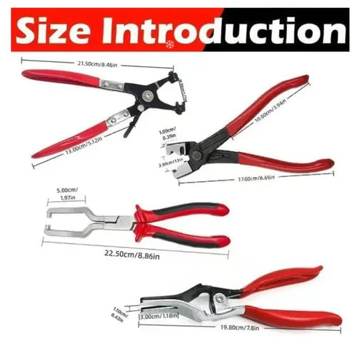 All-in-One Hose Clamp Tool Set（4PCS）🔧