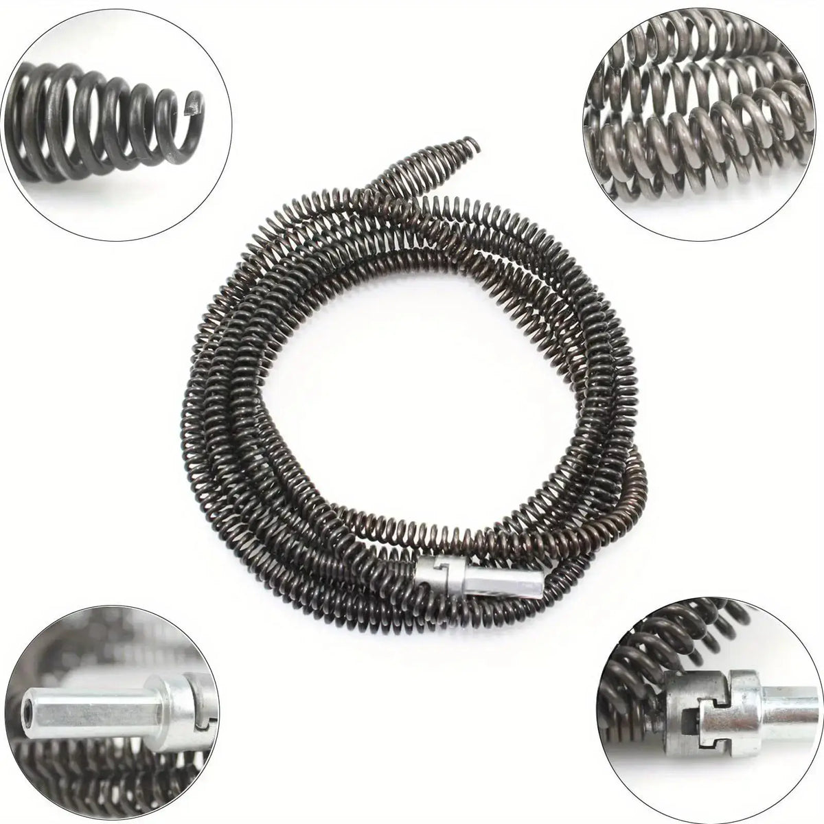 Electric Pipe Dredging Device without Machine, 1 Count Toilet Clog Dredging Tool, Kitchen Sewer Dredging Tool, Bathroom & Toilet Cleaning Supplies, Plumbing Tool [Sold 728 units]