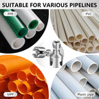 Water Pipe Opener New 1/2+3/4 PPR Water Pipe Inner and Outer Wire Integrated Opener Inner Hole Thread Tapping Wire,Hand tool Domestic water pipe internal and external wire opener  [Sold 709  units]