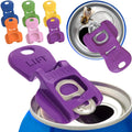 Avant Grub Beverage Barricade - Easy Tab Opener & Drink Protector, Colorful 12-Pack, Shields Soda/Beer from Bugs & Dust, Ideal for Parties, BBQs, Beach Kitchen Utensils