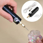 5v Portable Mini Electric Drill, Usb Powered Handheld Drill, Multifunctional Drill Tool, High Precision Tool for Jewelry Making, Woodworking, Power Tools, Work Equipment for Men, Tools and Gadgets, Polishing, Diy Tool