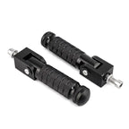 90-Degree Foldable M8 (8mm) Mounting Bolt Passenger Foot Pegs, Universal for Motorcycle, Scooter, E-Bike, Racing & Bicycle, Compatible with Most Electric Motorbike Accessories [Sold 541 units]