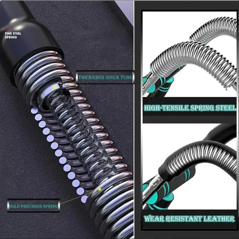 Adjustable Spring Resistance Arm Chest Exerciser Detachable Portable Grip Strength Trainer for Outdoor Gym Home Workout #fitnessgear