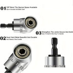 105 Degree Angle Head Electric Angle Wrench, Electric Screwdriver Hardware Tool Accessories, Drill Attachment, Angle Electric Device, Angle Screwdriver, Power Tools, Cordless Power Drill, Repair Tool Kit [Sold 559 units]