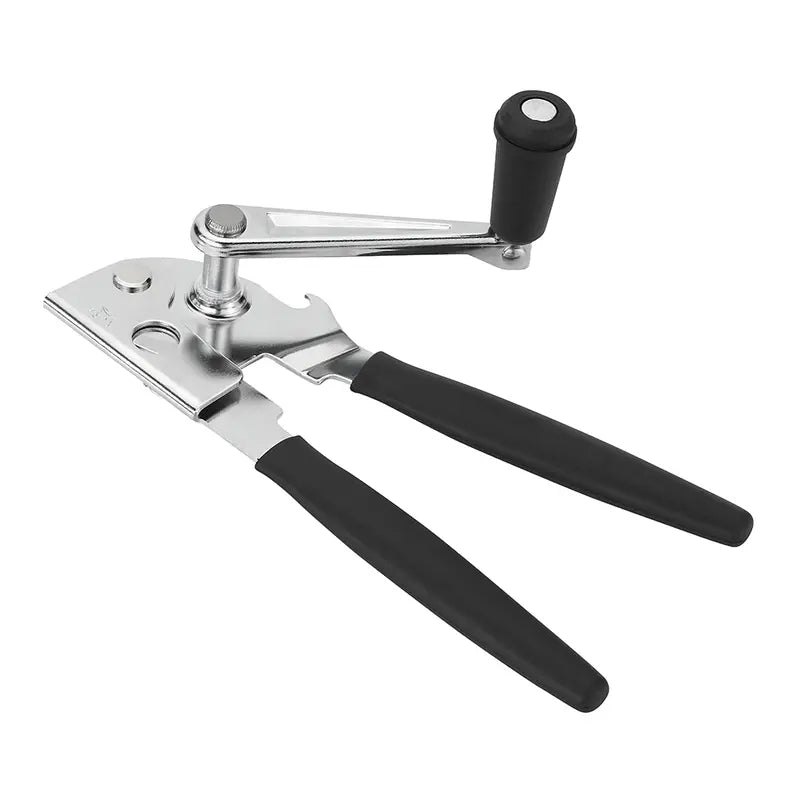 Manual Can Opener with Soft Handles,Commercial Can Openers Heavy Duty, Ergonomic Easy-Turn Crank for Seniors,Industrial Can Opener for Restaurant