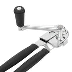 Manual Can Opener with Soft Handles,Commercial Can Openers Heavy Duty, Ergonomic Easy-Turn Crank for Seniors,Industrial Can Opener for Restaurant