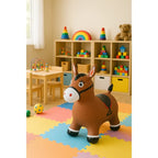 Soft Play Bouncy Horse – Inflatable Ride-On Hopper for Toddlers