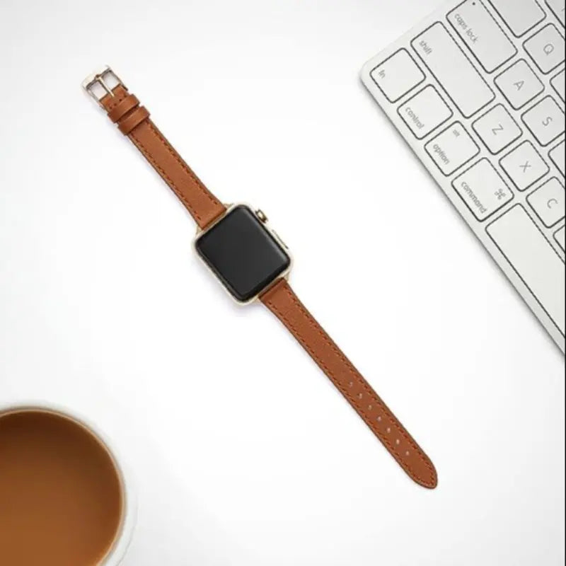 Women's Leather Strap for Apple Watch Series Ultra/se/xd-1, Multiple Sizes Available, Smartwatch Accessories