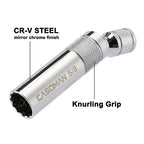 6PCS 3/8-Inch Drive Magnetic Swivel Spark Plug Socket Set, Thin Wall, Include 9/16-Inch, 5/8-Inch, 13/16-Inch, 14mm， Socket, Length: 4-Inch, 6-Inch, 11-Inch, 12-Point, CR-V, DEALS FOR YOU DAY