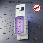 Household UV Mosquito Killer Lamp Plug-in Electric Shock Sticky Trap Dual Action Design Safe Chemical-Free Indoor Outdoor Use summerwins
