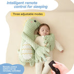 Giraffe Baby Soothing Pillow, Ultra-Soft Cotton Snuggle Sleep Cushion for Newborns, 3 Adjustable Modes with Remote, Maternity Support, Perfect Baby Shower & Birthday Gift Box