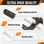 Brake Adjustment Tool, Brake Booster Rod Adjustment Tool, Brake booster with master cylinder,Pushrod Power For Adjustable Braking Distance of Brake Pedal  [Sold 426 units]