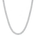Cuban Link Chain Necklace, Unisex Stainless Steel Miami Fashion Jewelry
