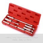 6PCS 3/8-Inch Drive Magnetic Swivel Spark Plug Socket Set, Thin Wall, Include 9/16-Inch, 5/8-Inch, 13/16-Inch, 14mm， Socket, Length: 4-Inch, 6-Inch, 11-Inch, 12-Point, CR-V, DEALS FOR YOU DAY