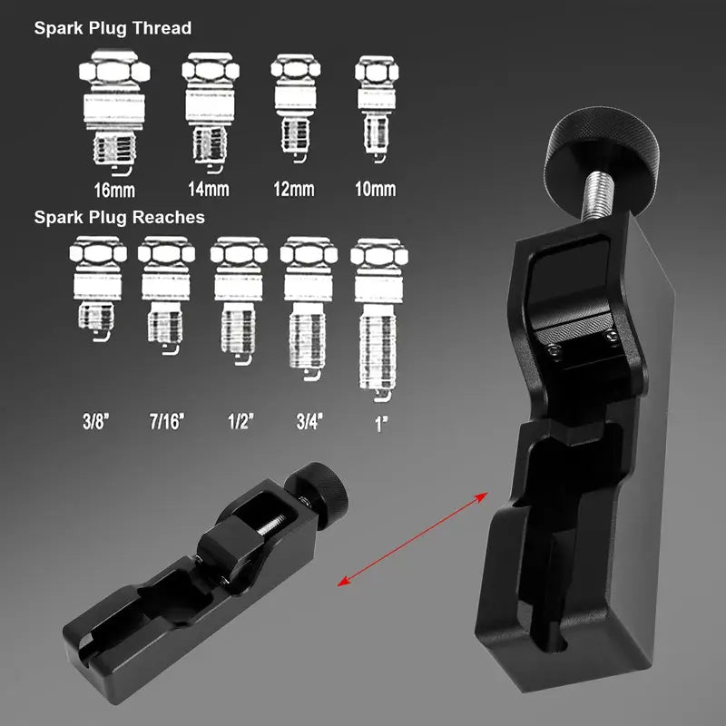 GJANSH Universal Spark Plug Gap Caliper Tool For Most 10mm 12mm 14mm 16mm Spark Plugs