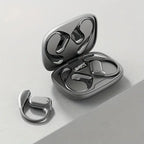 Wireless Earphone, Wireless Bt Earphones, Open-Ear Design Earphone , Noise-Cancelling Headphone with Touch Control for Gaming & Sports, Volume Control Headset, USB Charging Headset, Sport Headphones, Noise Cancellation Headphones   [Sold 1000+ units]