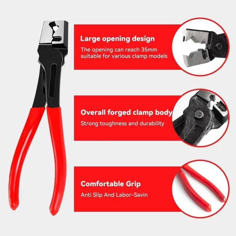 Combo Pack-Automotive repair pliers, automotive electrical disconnect pliers kits, high carbon steel connector splitters, hose clamps, automotive trim clip removal pliers, plug release tools, and wire terminal removal tools.