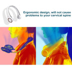 Hands Free Neck Fan, Sports, Travel, Office, Rechargeable, Bladeless Cooling Technology, Wearable Headset Design,Up to 8 Hours of Battery life, Comfortable to Wear