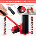 Heavy Duty Furniture Mover Sliders with Wheels + Lifter Set, 360-Degree Rotation Wheels, Easy to Move Heavy Items Like Sofa, Refrigerator, Cabinet  [Sold 986  units]