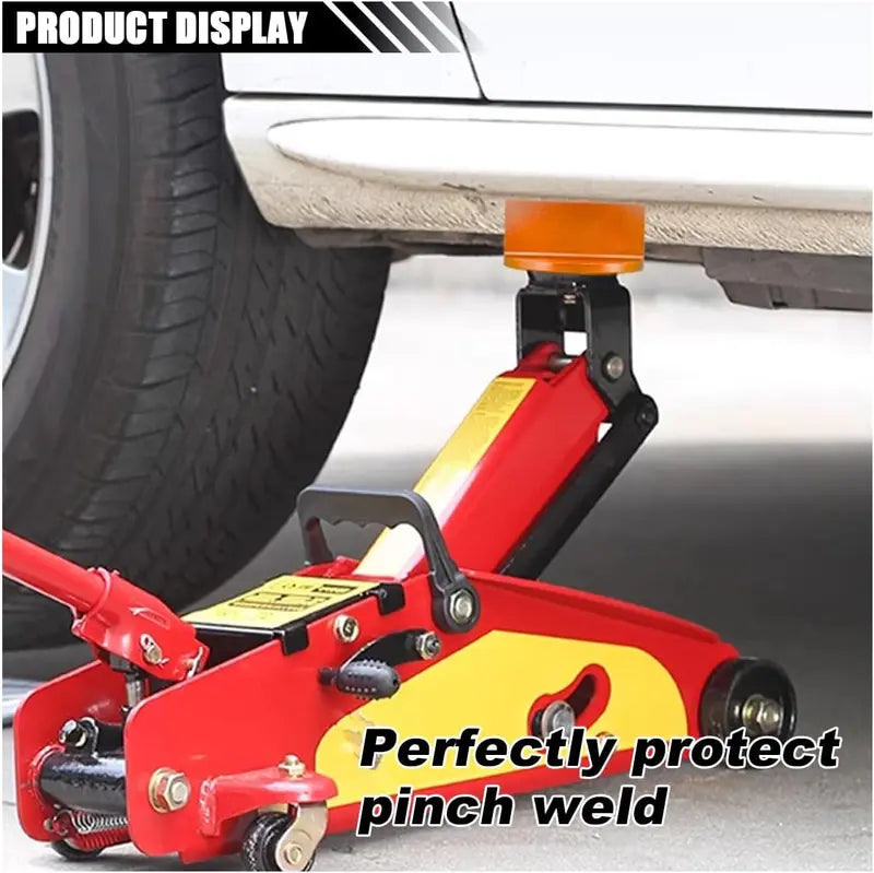 Universal Aluminum Grooved Magnetic Jack Pad, Jacking Puck Pinch Weld Frame Rail Adapter, Oil Change Mush Haves, Change Tire Repair Tires Oil Must Have, for Car SUV Truck Pickup Sedan MPV Wagon, dealsforyoudays