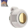Mini Bladeless Fan. Portable, rechargeable, and silent. Features 3 adjustable speeds, a rotating body, and versatile use as a handheld, waist-mounted, or phone cooling fan. Ideal for outdoor travel,Perfect Gift