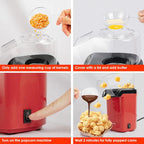 2026 The latest electric popcorn machine/less oil and low fat health