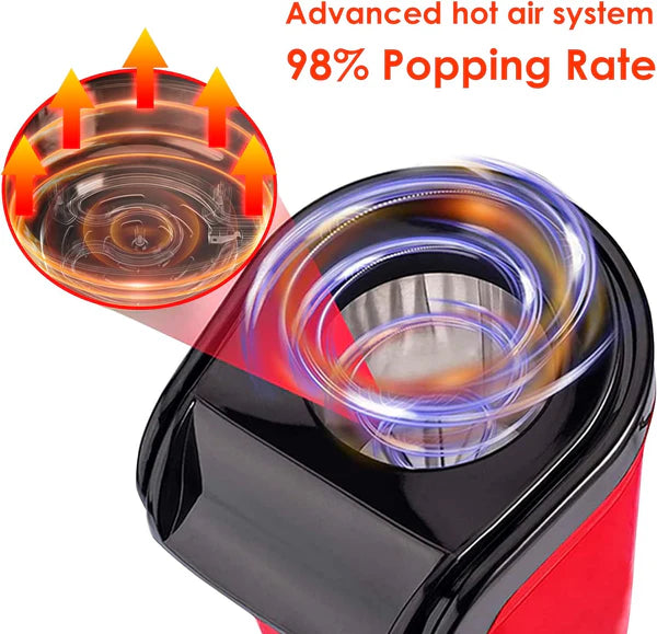 2026 The latest electric popcorn machine/less oil and low fat health